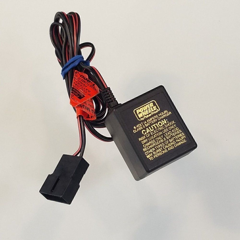 Power Wheels Fisher Price 6 Volt 400mA Class 2 Battery Charger 00801-0976